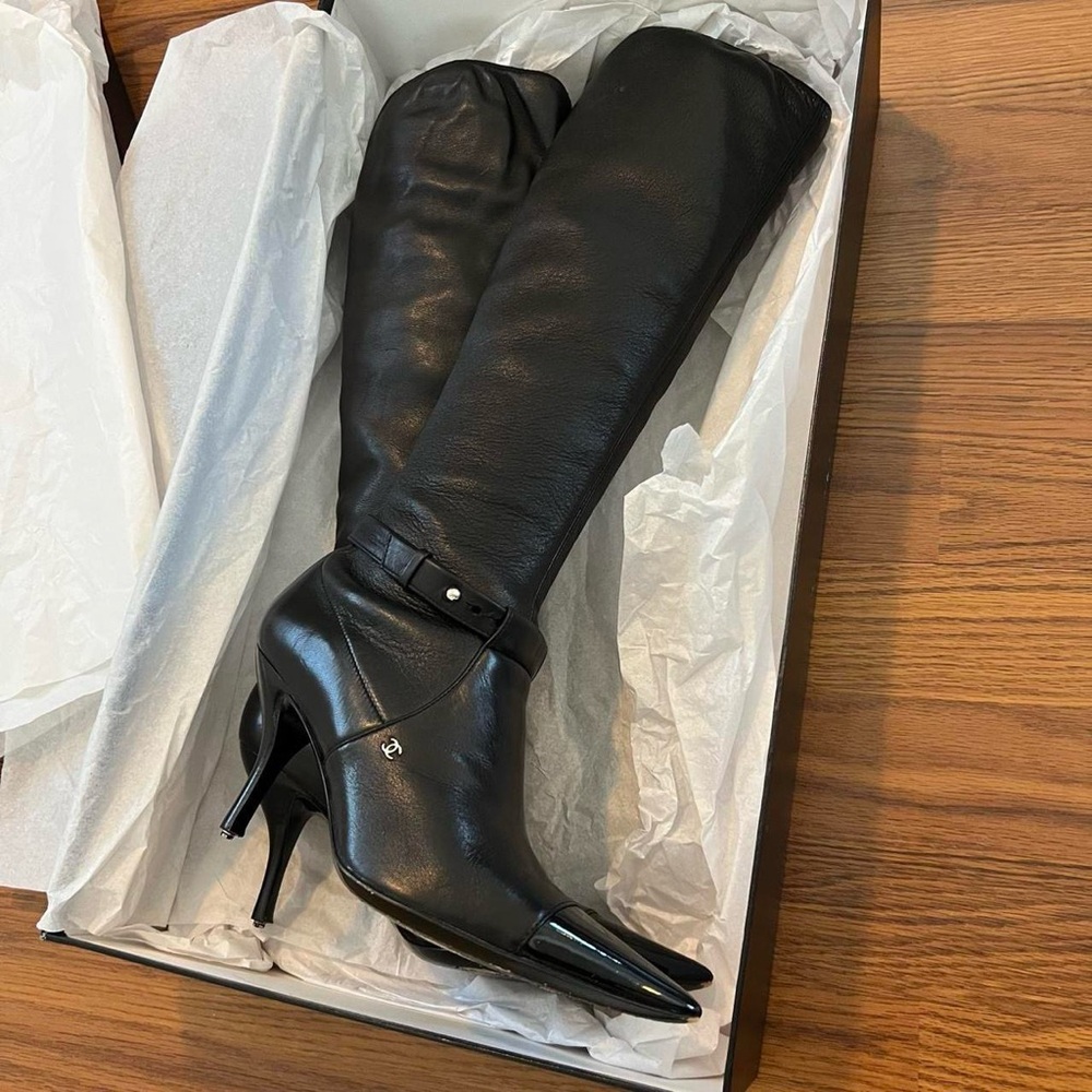 Vintage Chanel boots